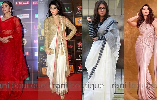 saree draping style