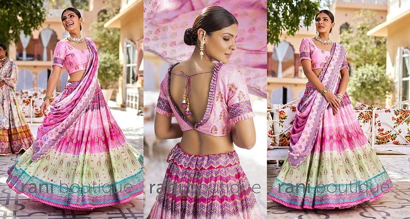 boutique lehenga design