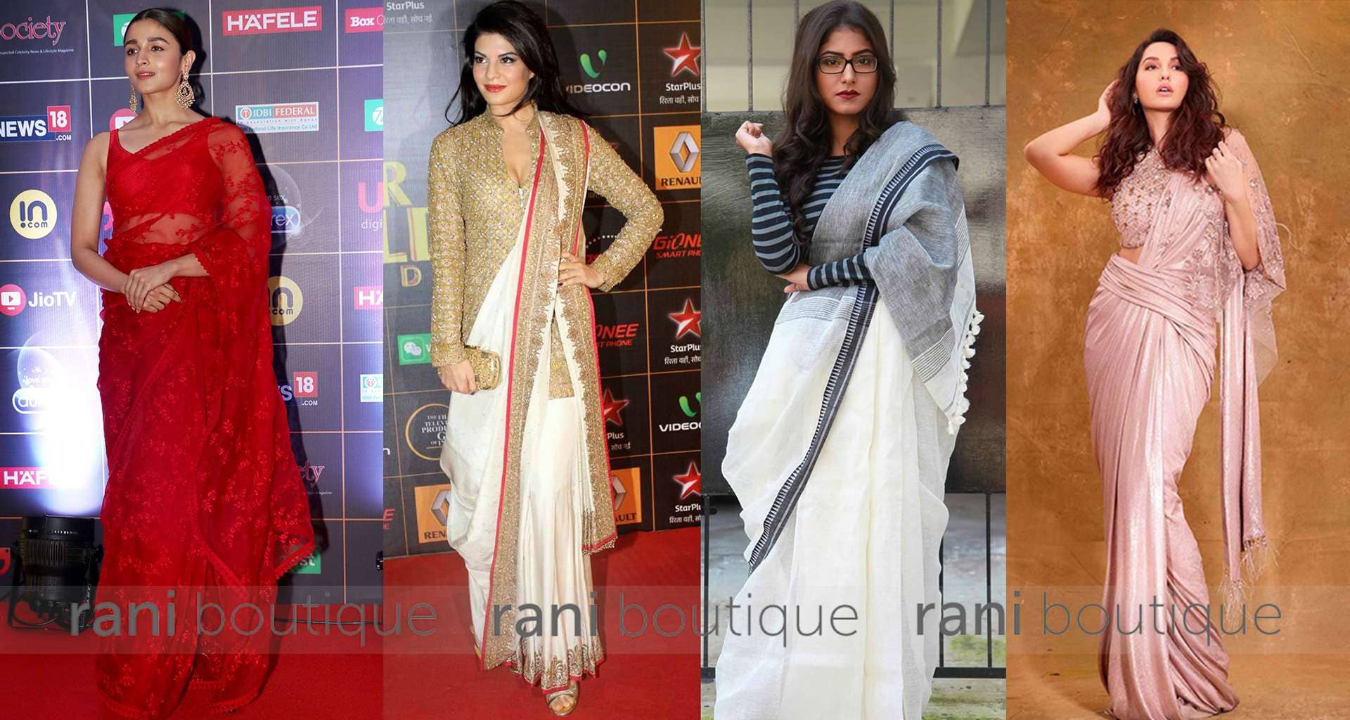 Saree draping style in 5 amazing way per region of India - Rani
